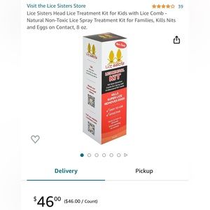 Head Lice Kit - Non-Toxic, Natural Spray Treatment, Comb, Kills Lice & Eggs